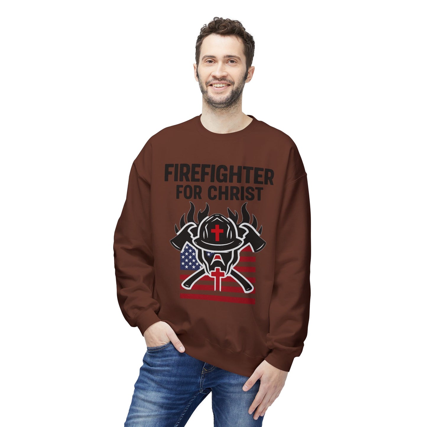 Sweatshirt FIREFIGHTER FOR CHRIST