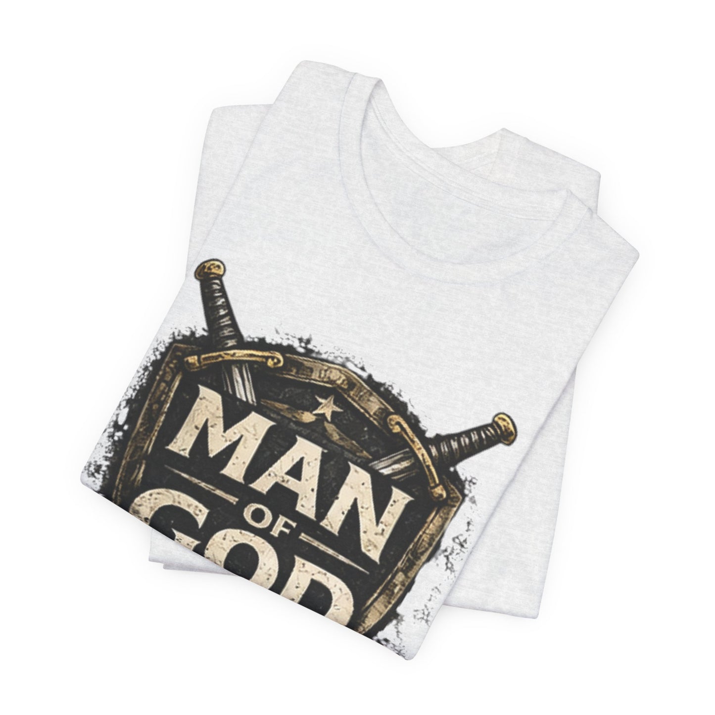 Man of God Tee — 1 Timothy 6:11 Christian Faith T-Shirt