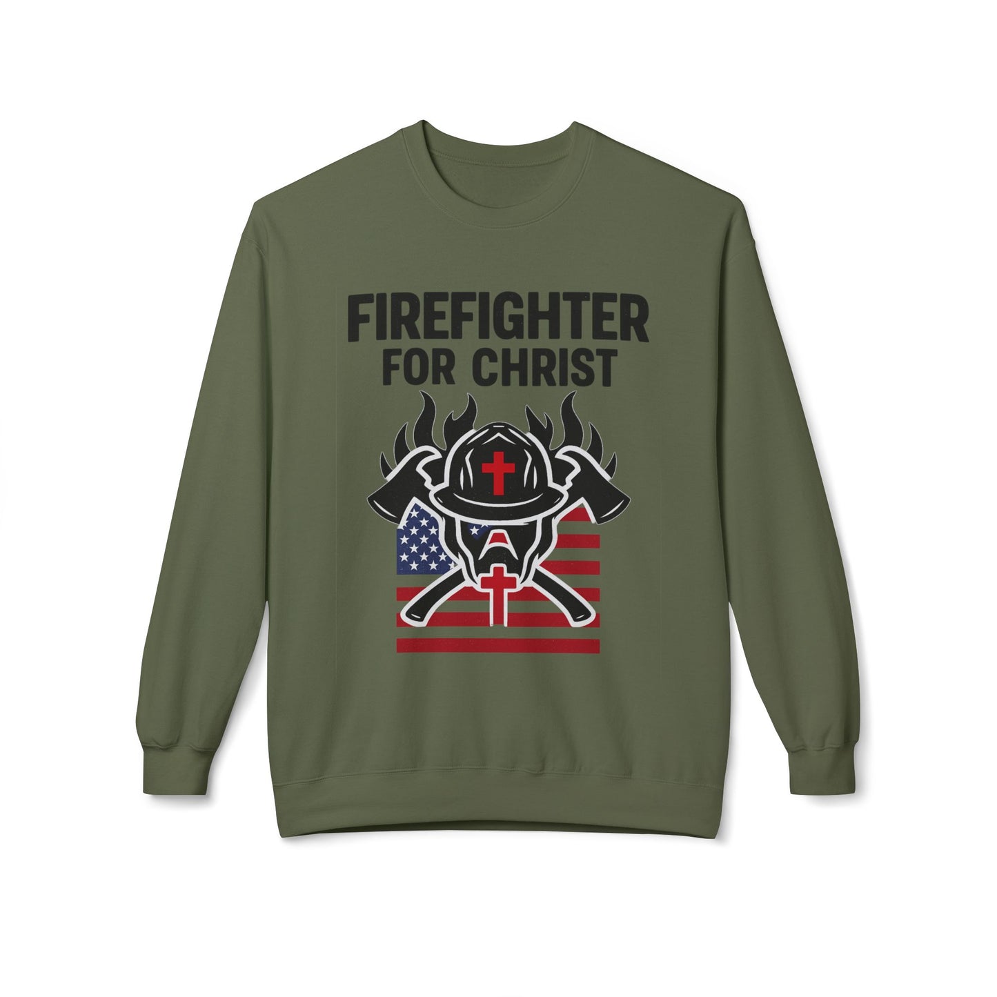 Sweatshirt FIREFIGHTER FOR CHRIST