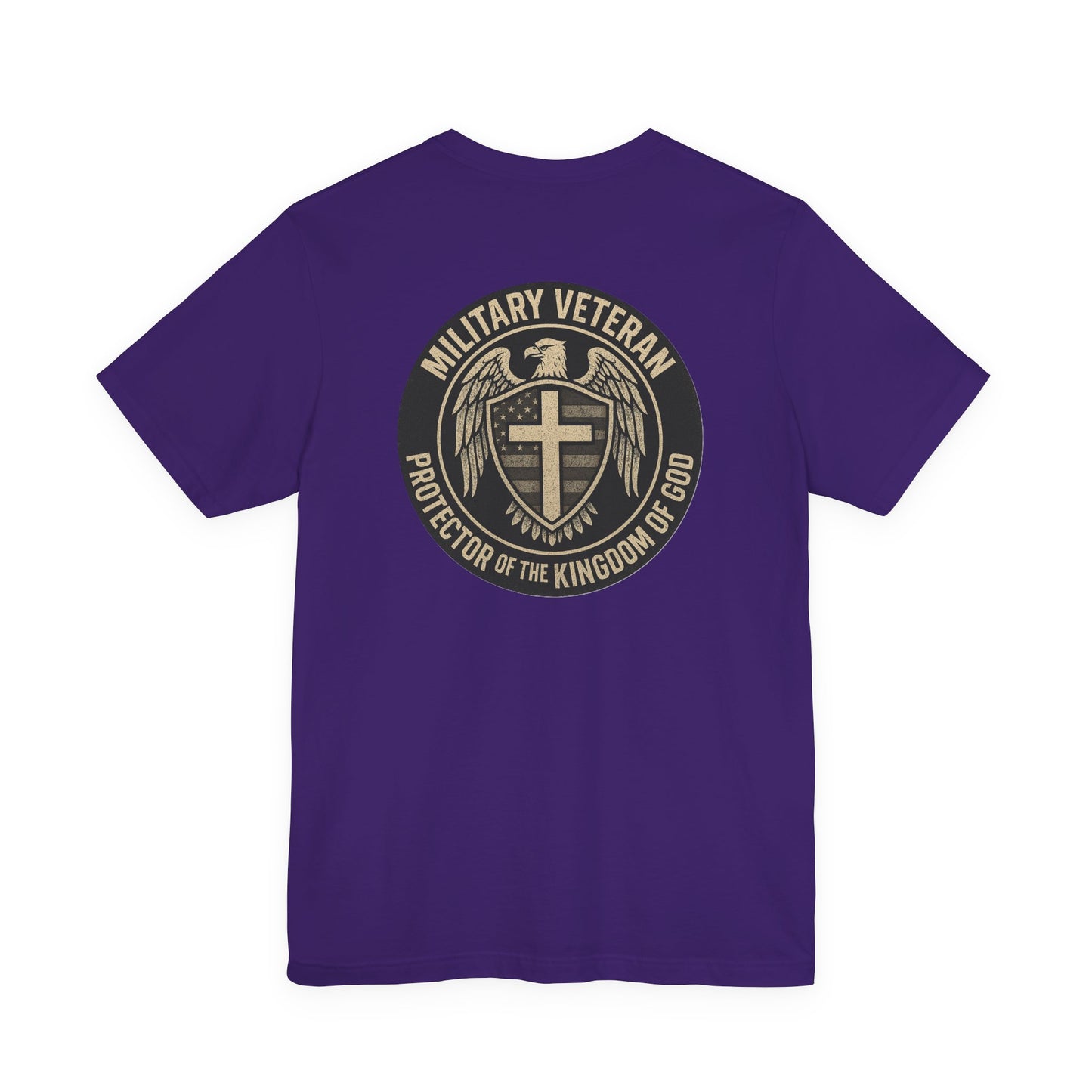 Veteran Protector Tee — "Military Veteran Protector of the Kingdom of God"