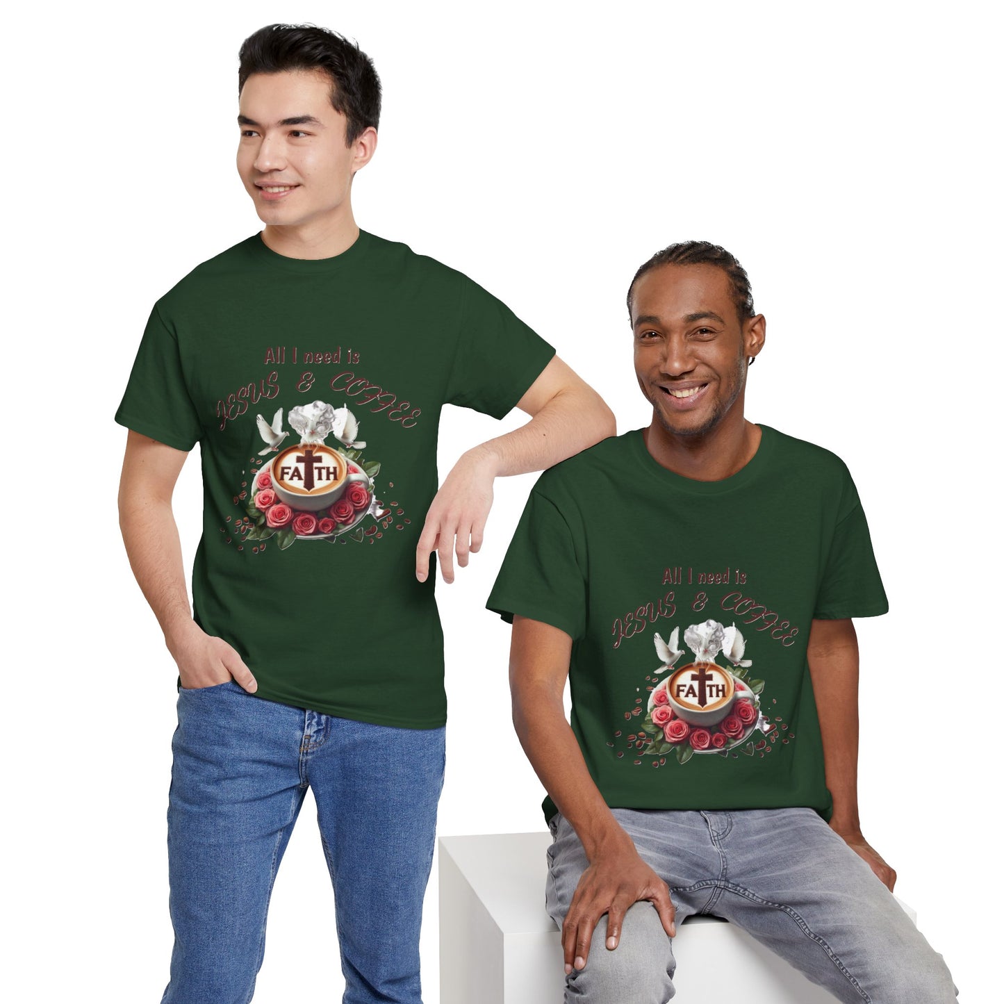 Copy of Jesus and Coffee Tee