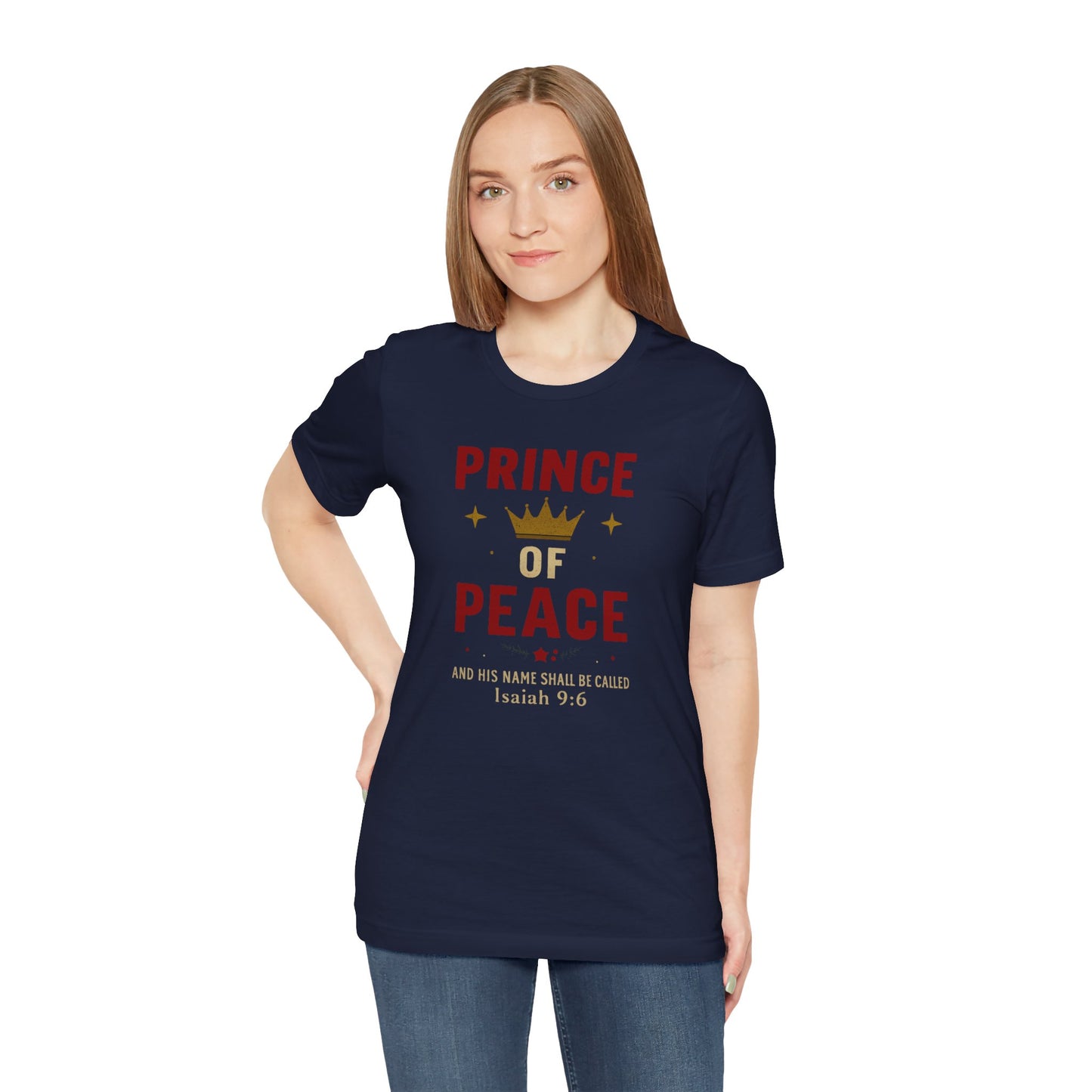 Prince of Peace Isaiah 9:6 T-Shirt — Bible Verse Christian Tee