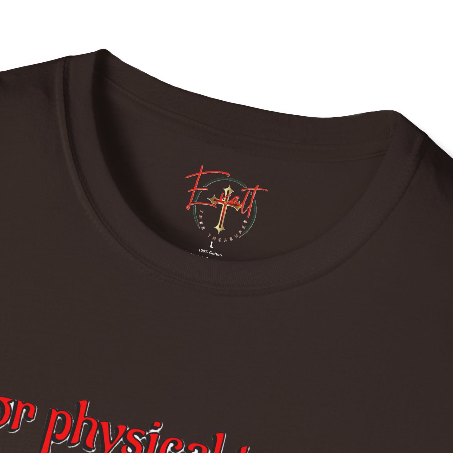 Christian Verse Softstyle T-Shirt - 1 Timothy 4:8