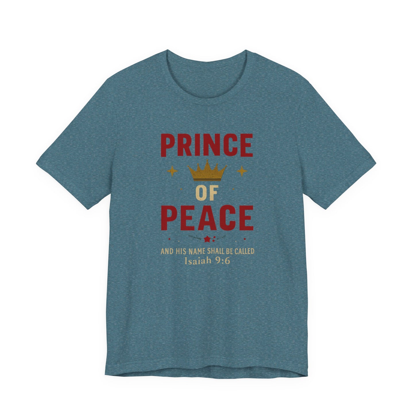 Prince of Peace Isaiah 9:6 T-Shirt — Bible Verse Christian Tee
