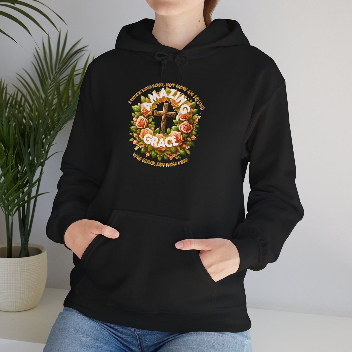 Unisex Heavy Blend™ Hooded Sweatshirt "Amazing Grace"