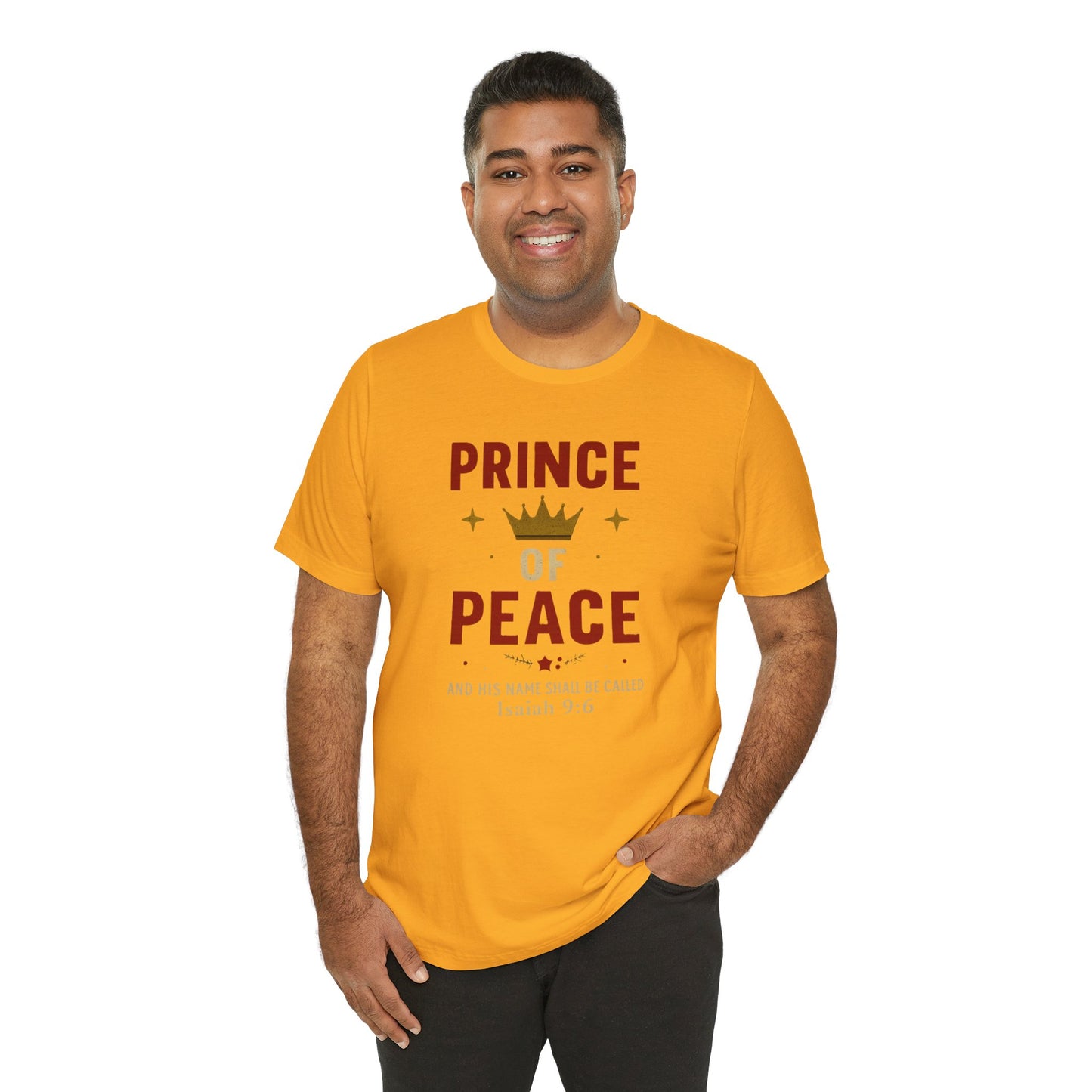 Prince of Peace Isaiah 9:6 T-Shirt — Bible Verse Christian Tee