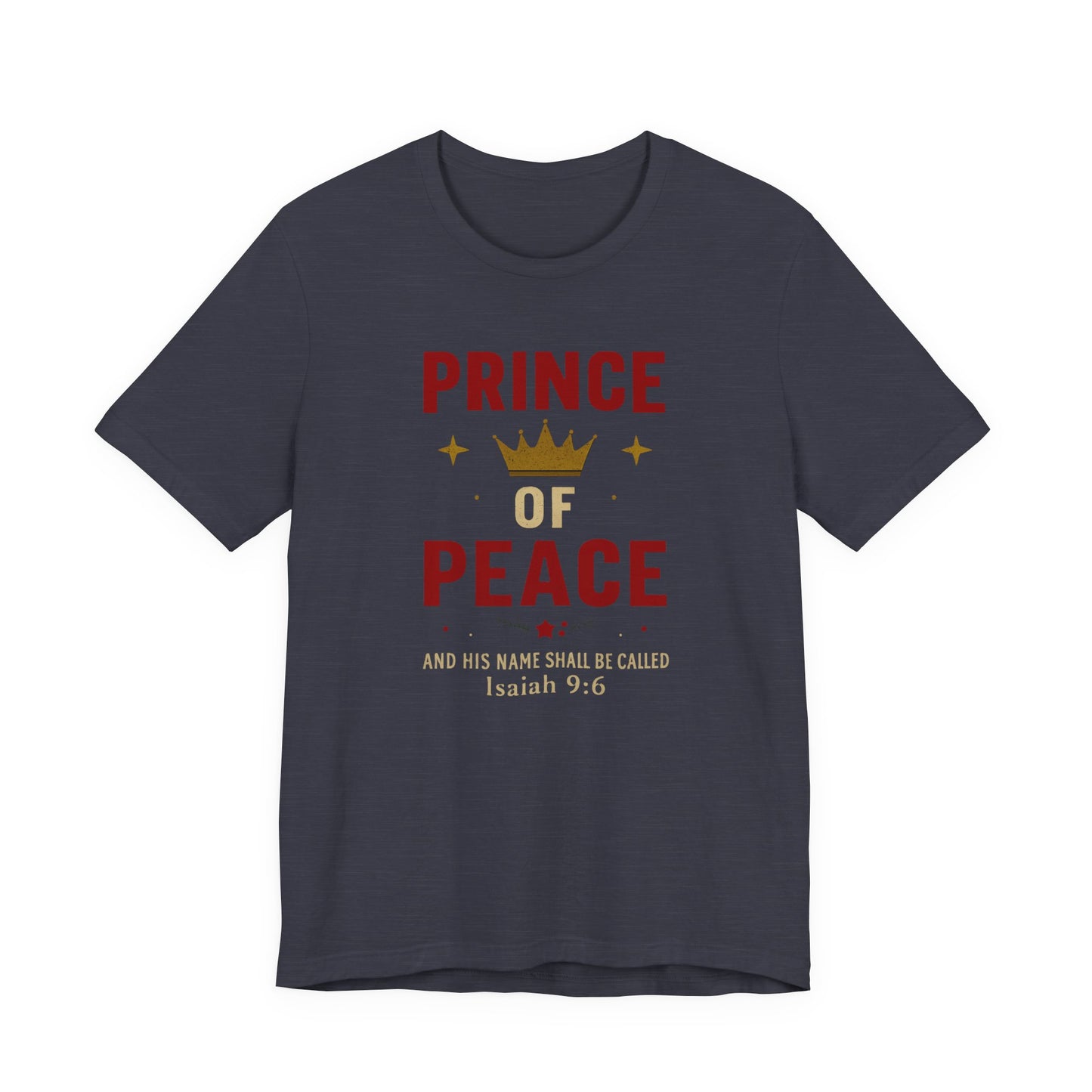 Prince of Peace Isaiah 9:6 T-Shirt — Bible Verse Christian Tee