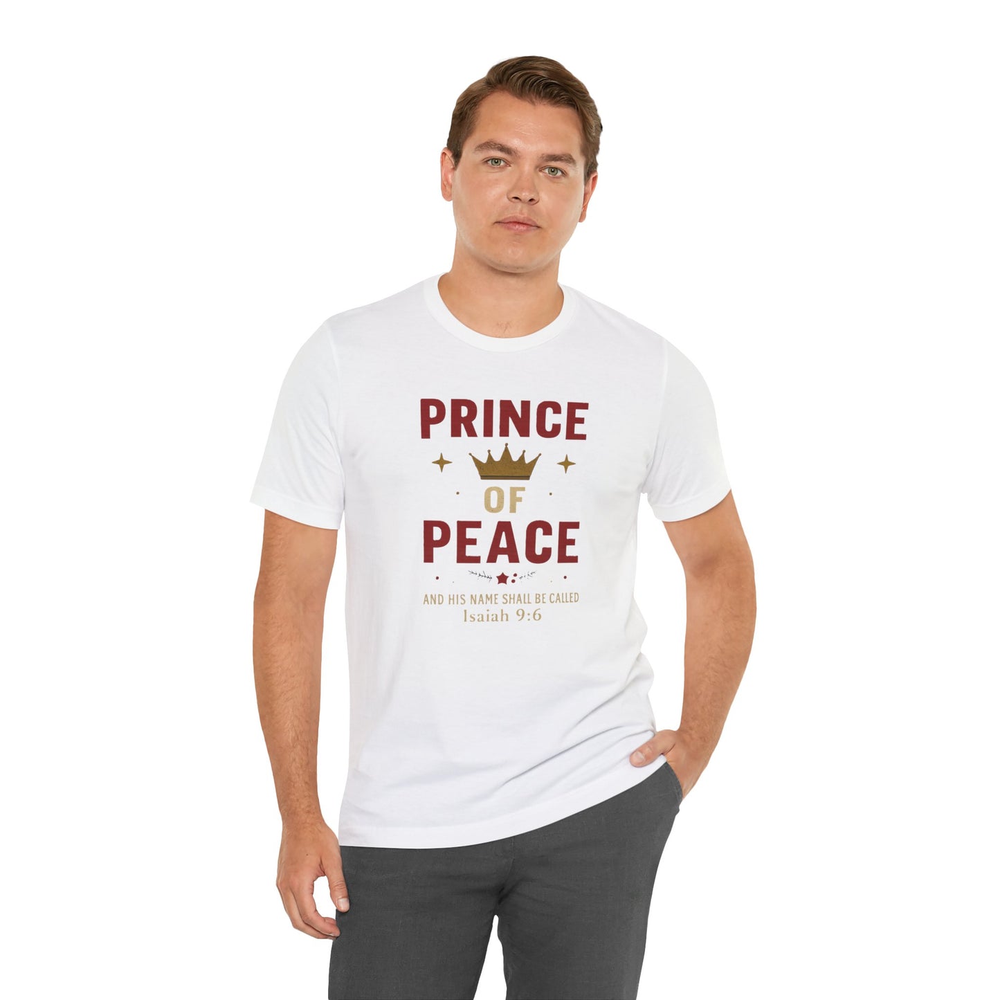 Prince of Peace Isaiah 9:6 T-Shirt — Bible Verse Christian Tee