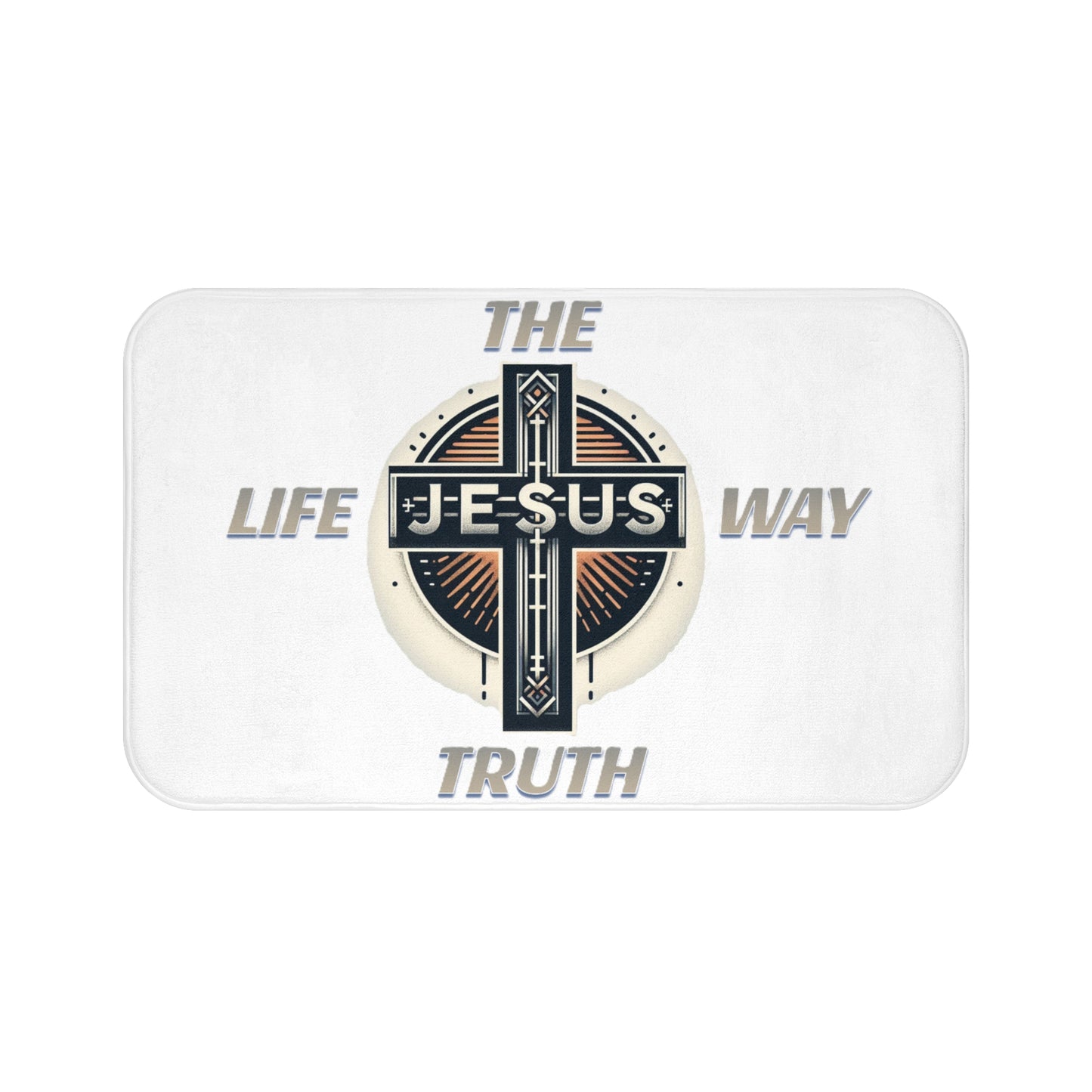 Bath Mat "THE WAY TRUTH LIFE"