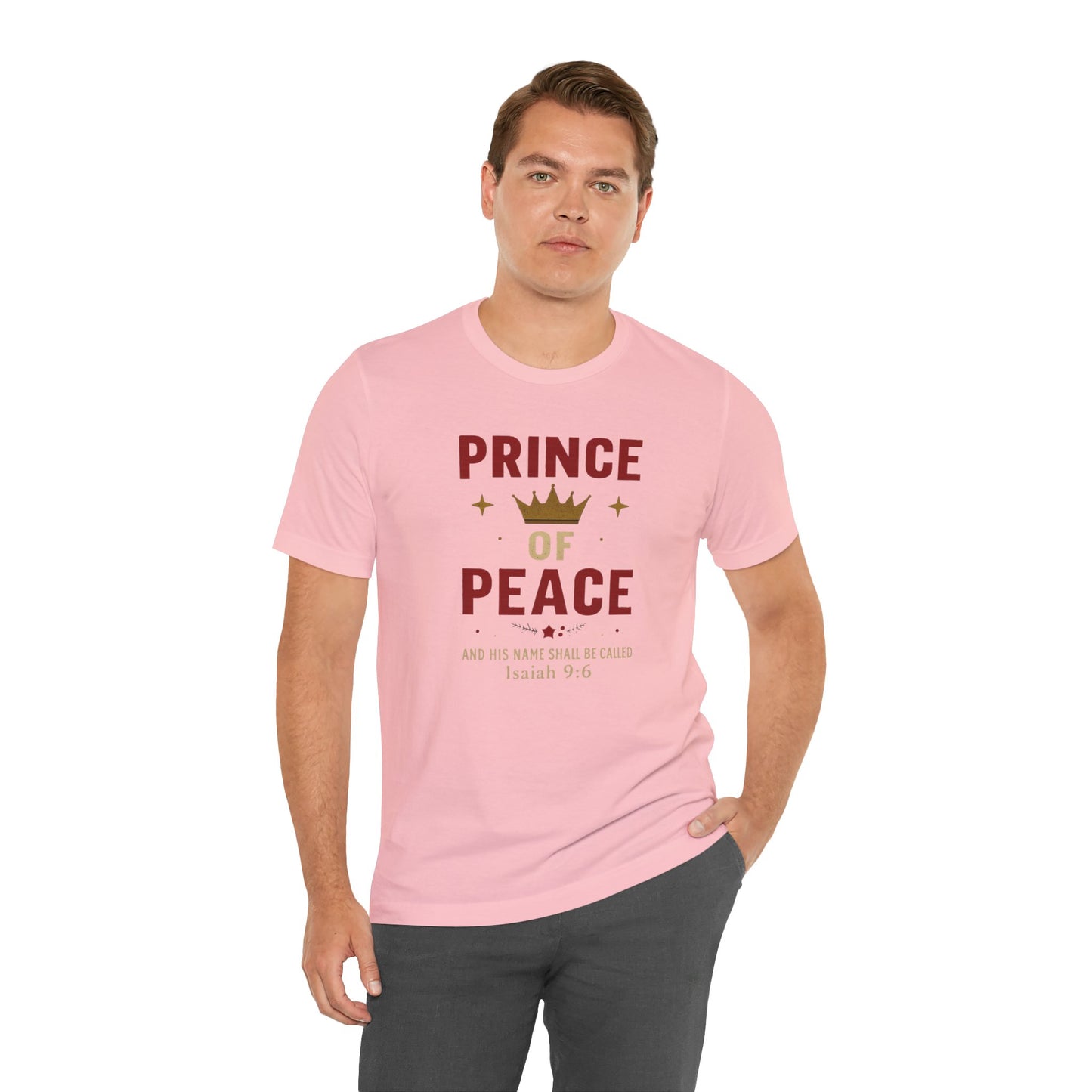 Prince of Peace Isaiah 9:6 T-Shirt — Bible Verse Christian Tee