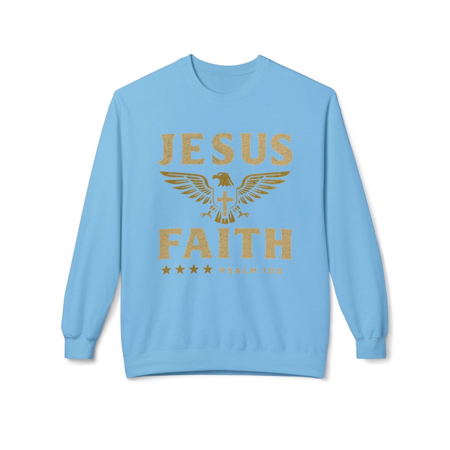Christian Military Unisex Sweatshirt - Jesus/Faith Design