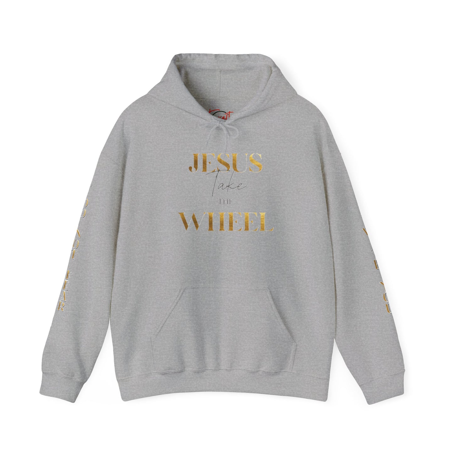 Unisex Heavy Blend™ "Jesus Take the Wheel" Hooded Sweatshirt