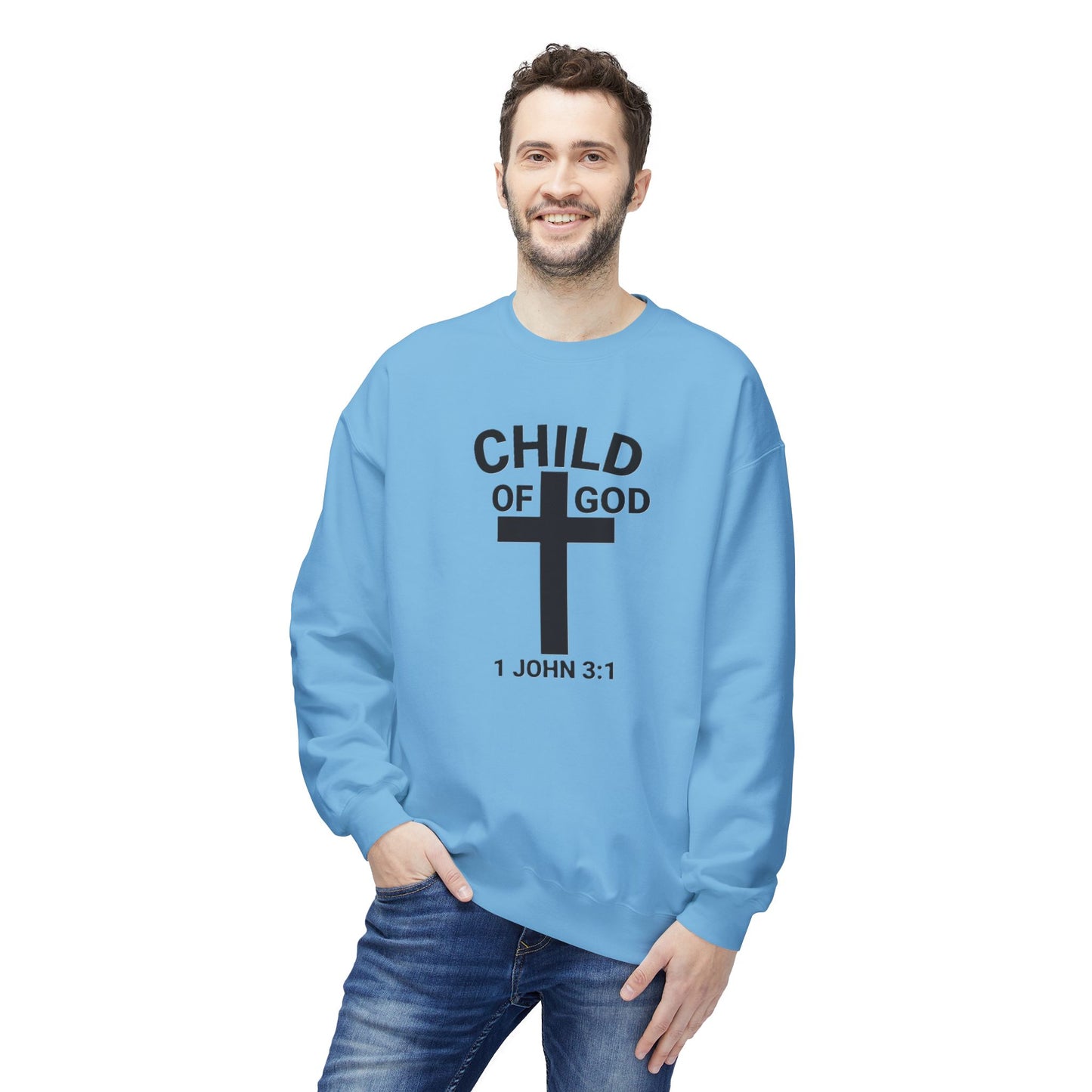 Fleece Sweatshirt Child of God 1 John 3:1