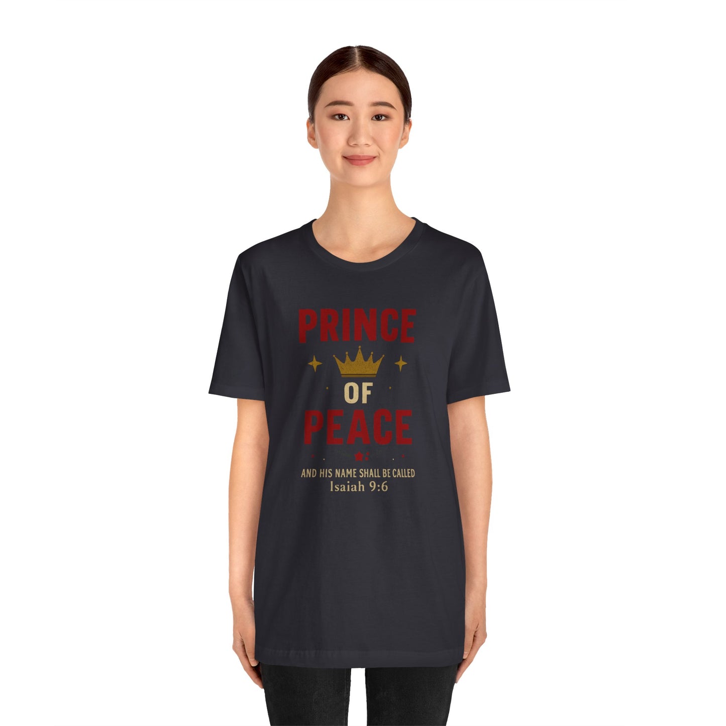 Prince of Peace Isaiah 9:6 T-Shirt — Bible Verse Christian Tee