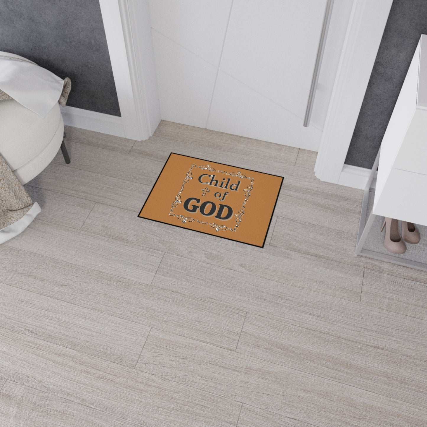Heavy Duty Floor Mat "Child of God"