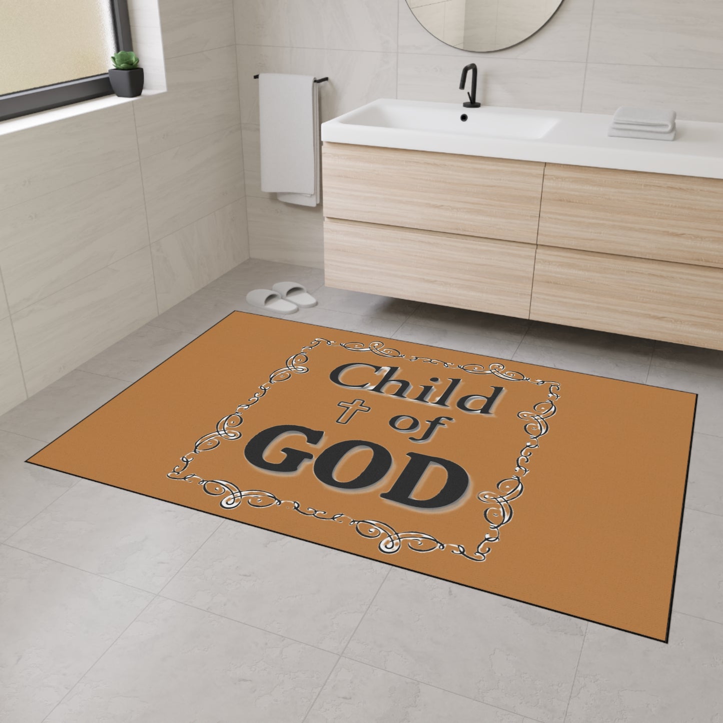 Heavy Duty Floor Mat "Child of God"