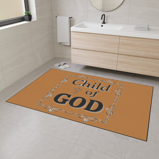 Heavy Duty Floor Mat "Child of God"