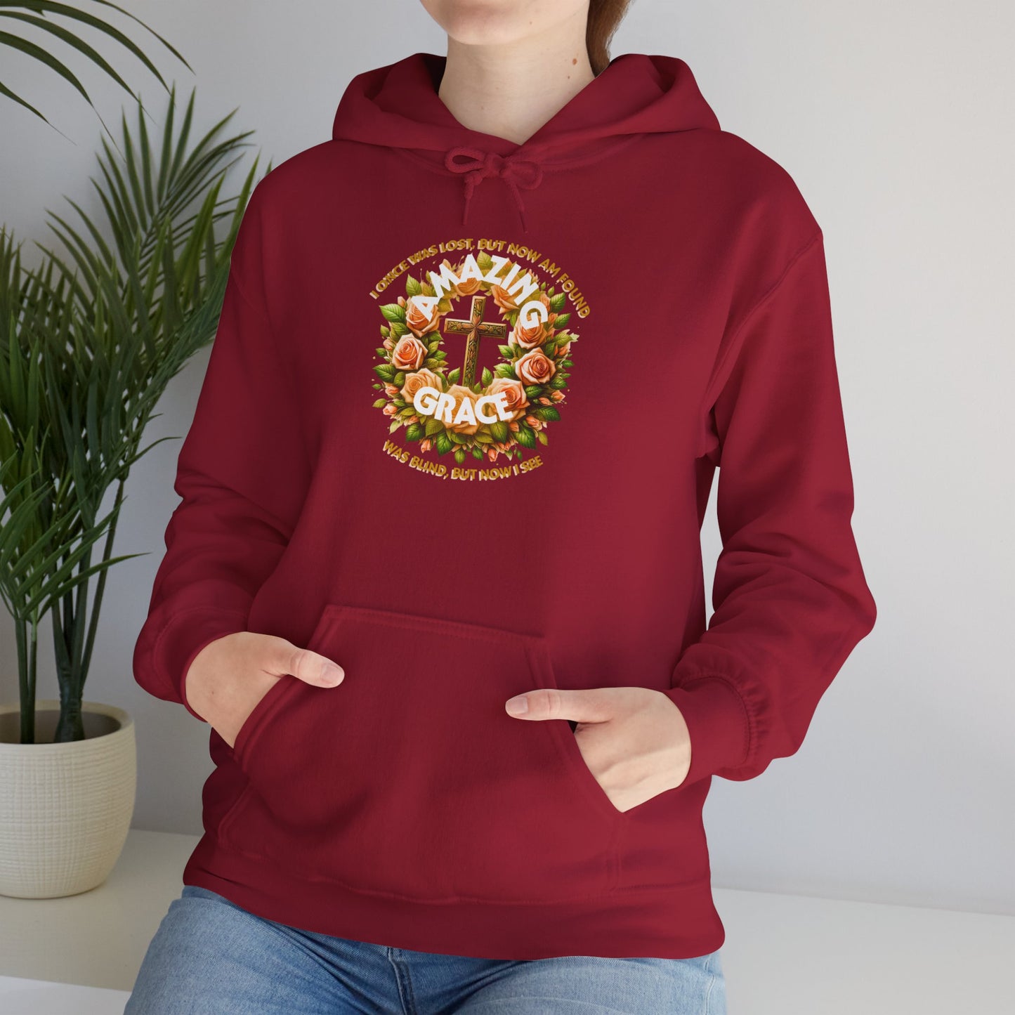 Unisex Heavy Blend™ Hooded Sweatshirt "Amazing Grace"