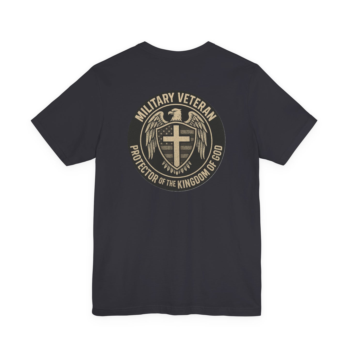 Veteran Protector Tee — "Military Veteran Protector of the Kingdom of God"