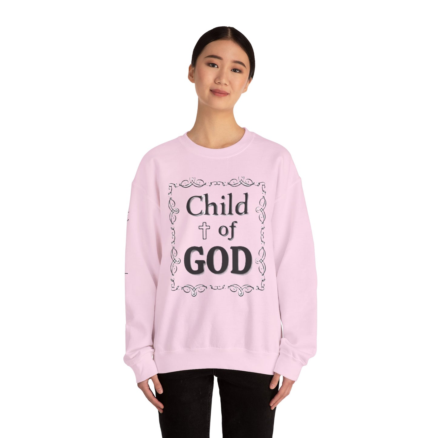 Unisex Heavy Blend™ Crewneck Sweatshirt "Child of God"