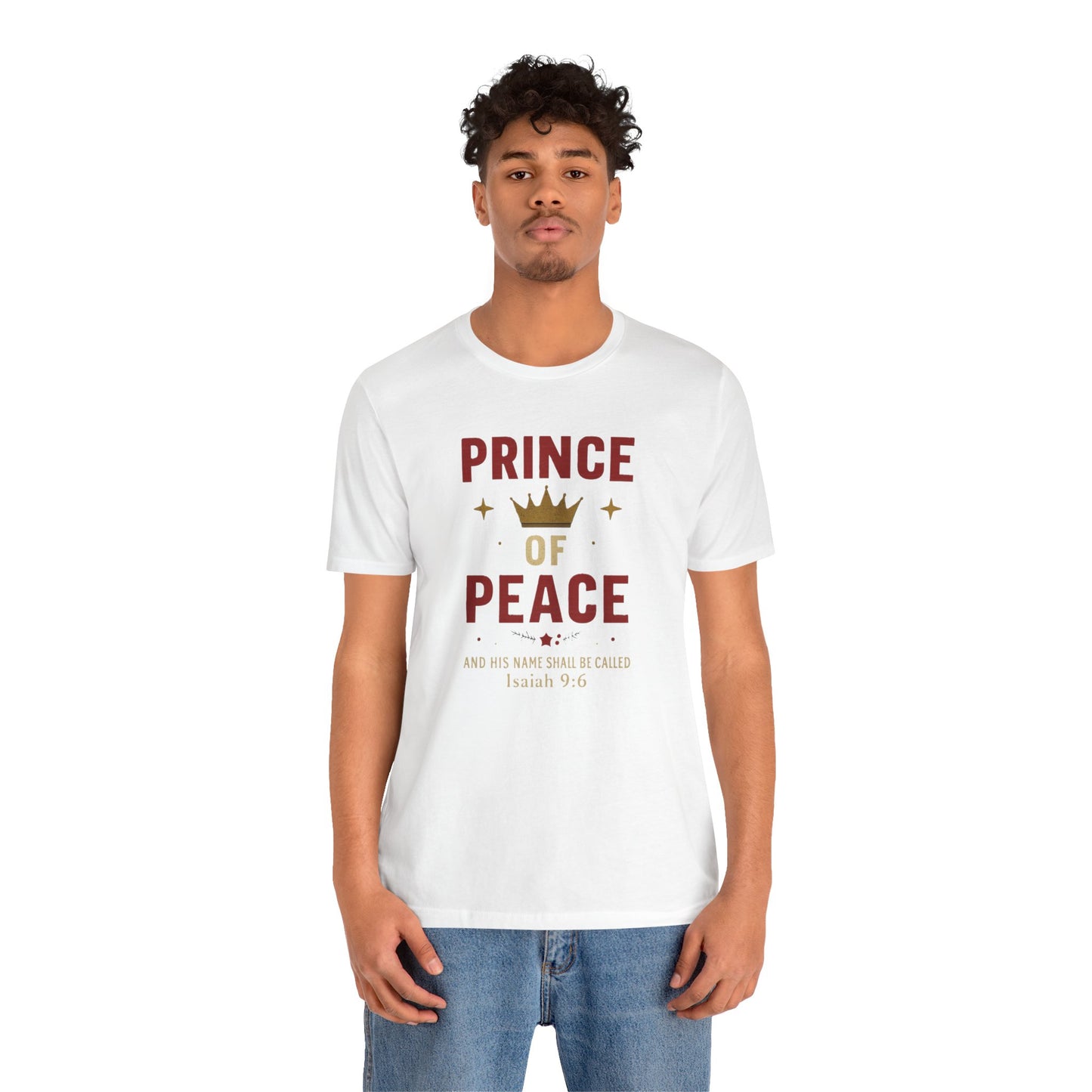 Prince of Peace Isaiah 9:6 T-Shirt — Bible Verse Christian Tee