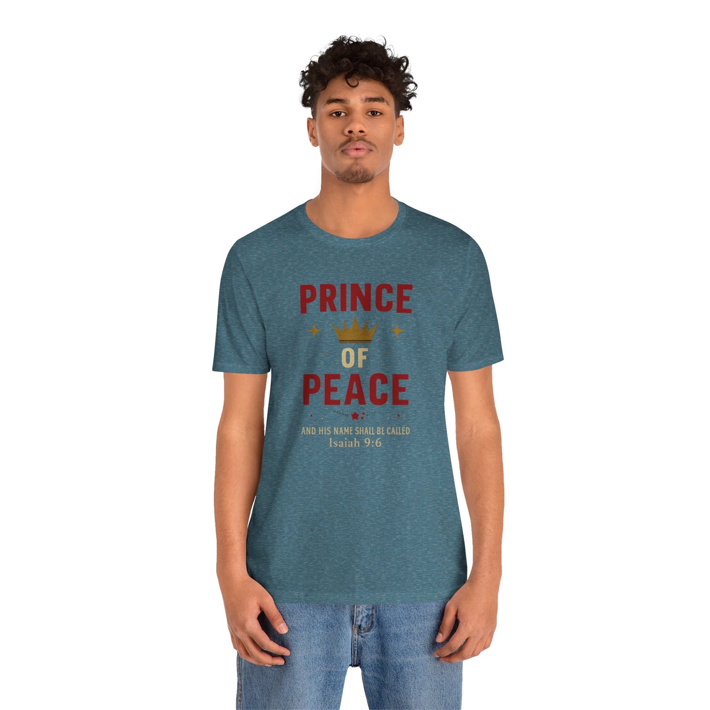 Prince of Peace Isaiah 9:6 T-Shirt — Bible Verse Christian Tee