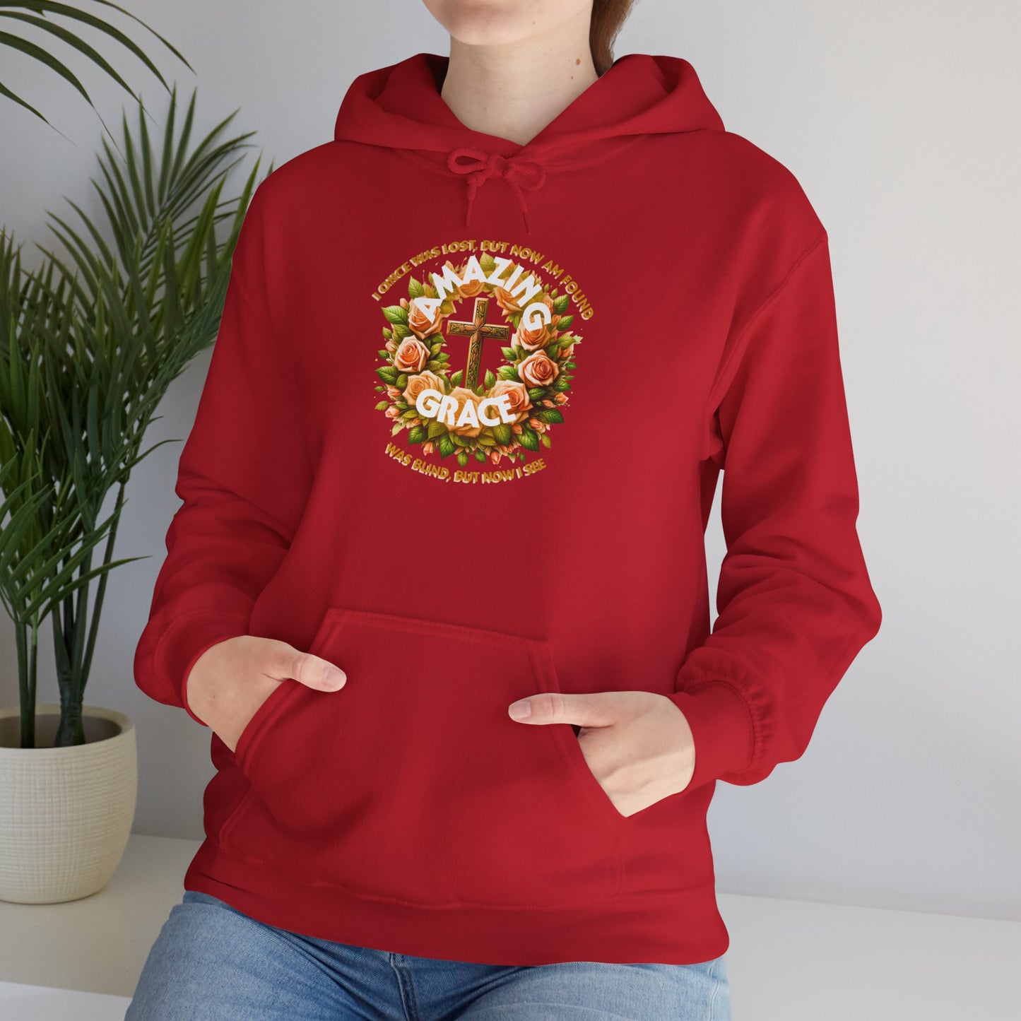Unisex Heavy Blend™ Hooded Sweatshirt "Amazing Grace"