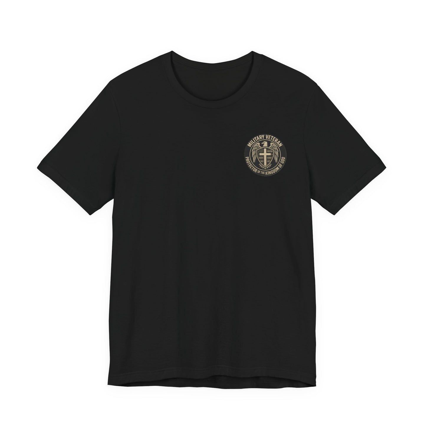 Veteran Protector Tee — "Military Veteran Protector of the Kingdom of God"
