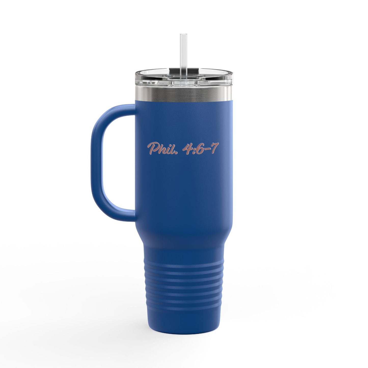Travel Mug - &quot;How can I pray for you&quot; with Heart and Praying Hands Design