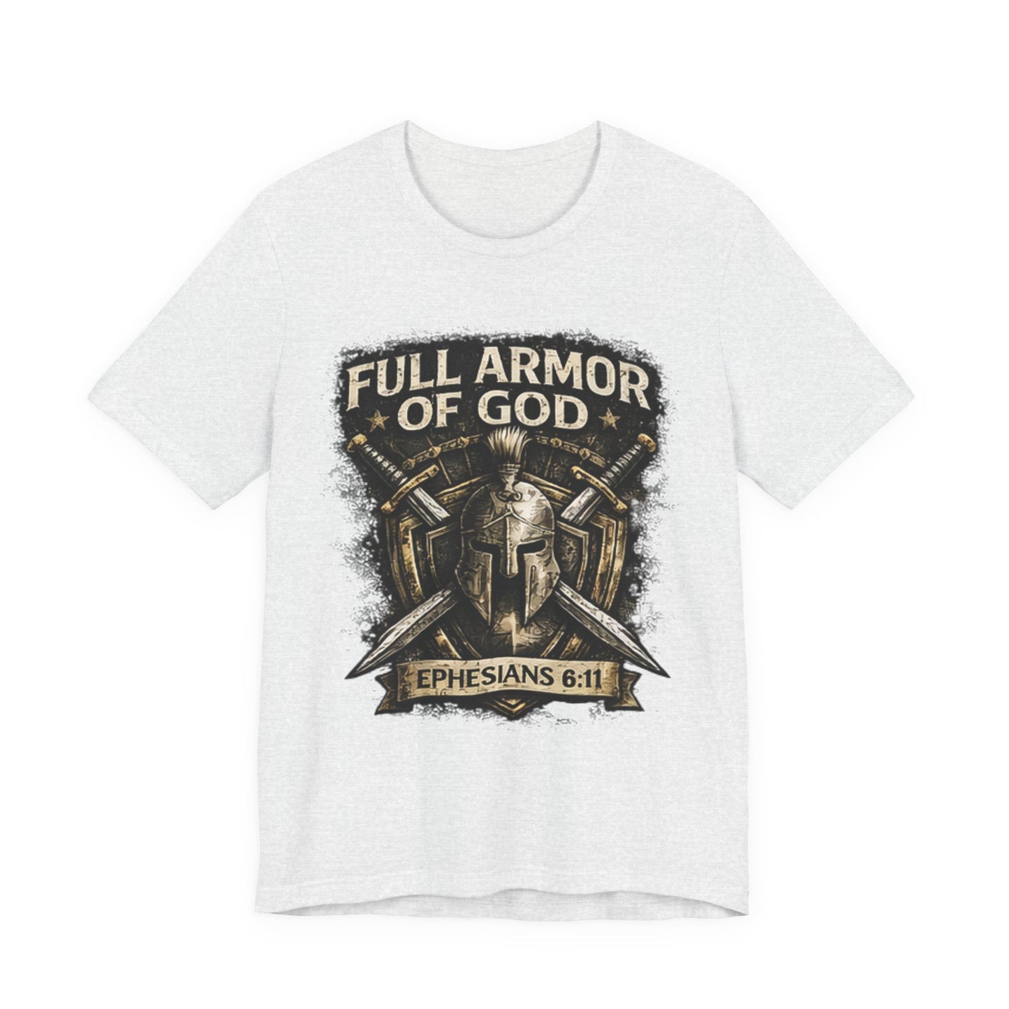 Full Armor of God T-Shirt — Ephesians 6:11 Christian Faith Tee