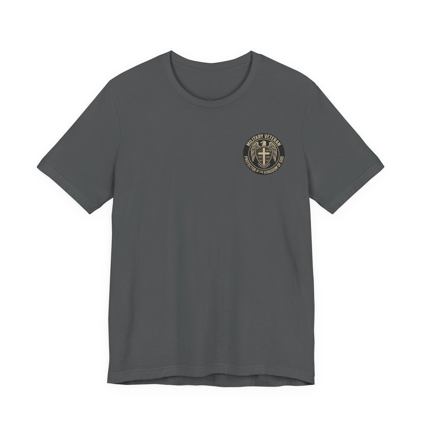 Veteran Protector Tee — "Military Veteran Protector of the Kingdom of God"