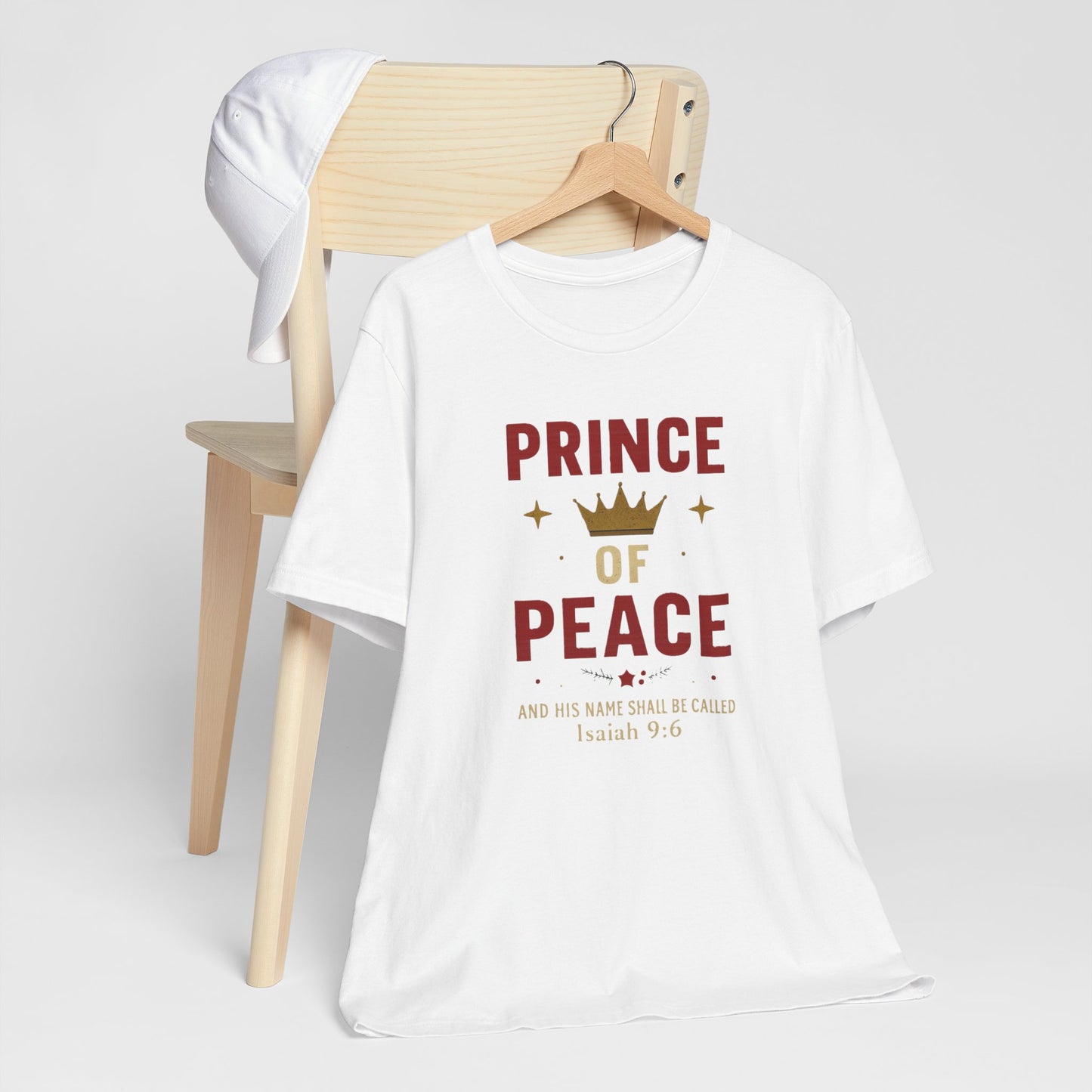 Prince of Peace Isaiah 9:6 T-Shirt — Bible Verse Christian Tee