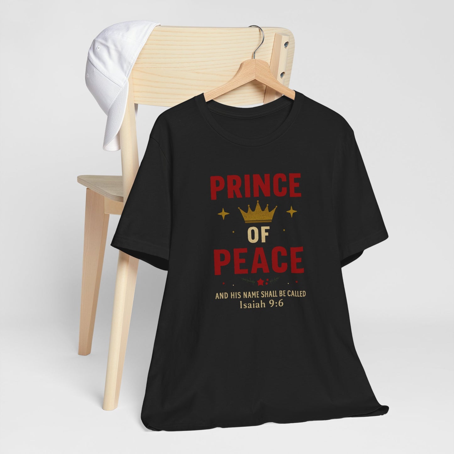 Prince of Peace Isaiah 9:6 T-Shirt — Bible Verse Christian Tee