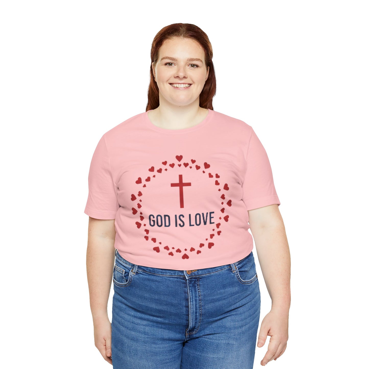 GOD IS LOVE Christian T‑Shirt — Inspirational Faith Tee