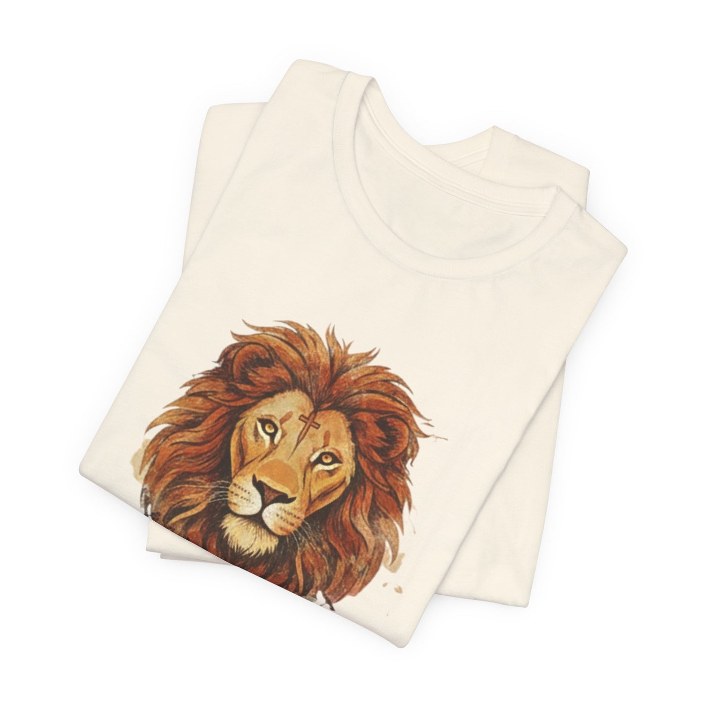 Lion of Judah T-Shirt — Faith & Strength Christian Tee