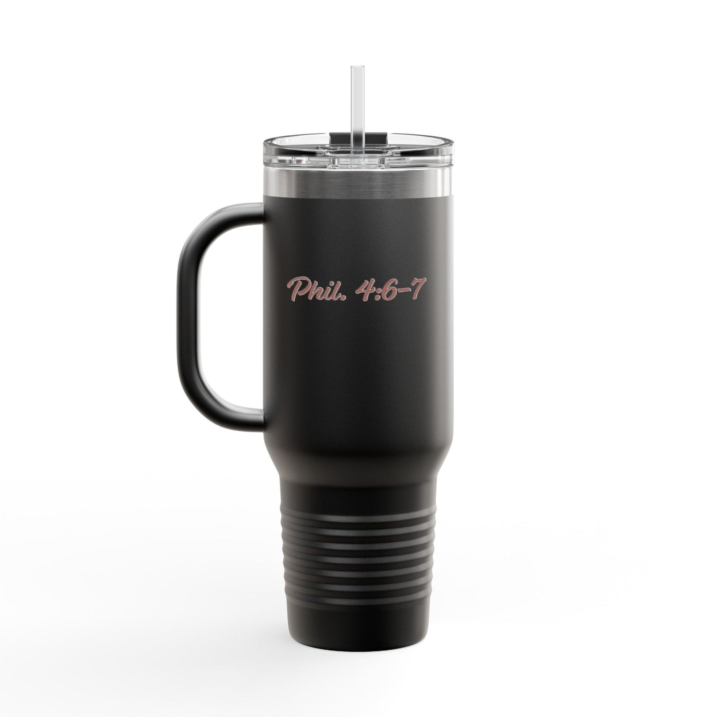 Travel Mug - &quot;How can I pray for you&quot; with Heart and Praying Hands Design