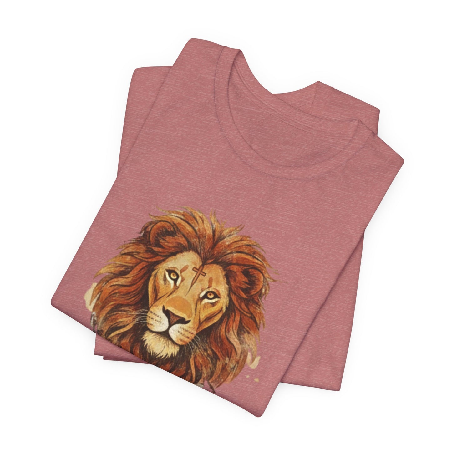 Lion of Judah T-Shirt — Faith & Strength Christian Tee