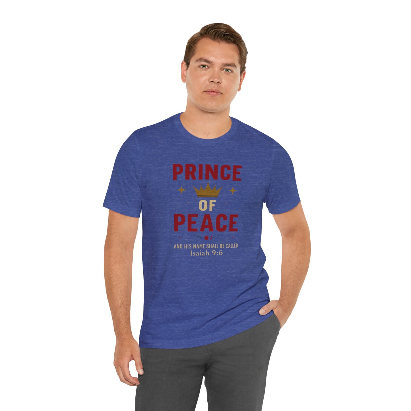 Prince of Peace Isaiah 9:6 T-Shirt — Bible Verse Christian Tee
