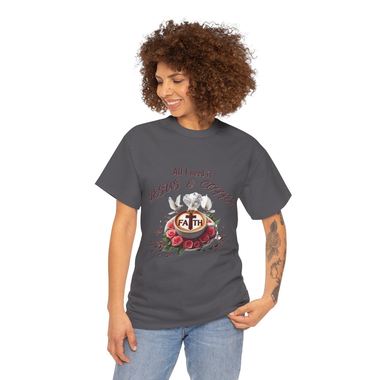Jesus and Coffee Tee