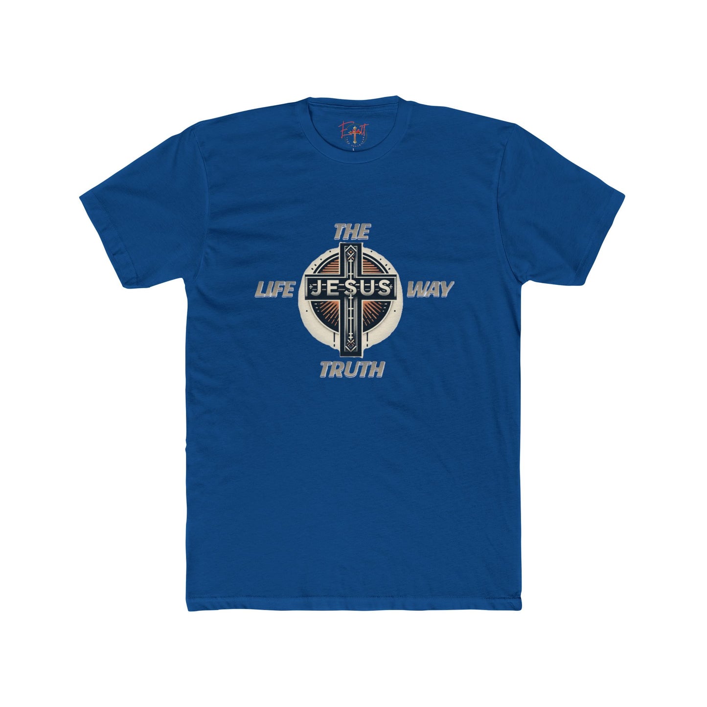 Copy of Unisex Cotton Crew Tee "THE WAY TRUTH LIFE"