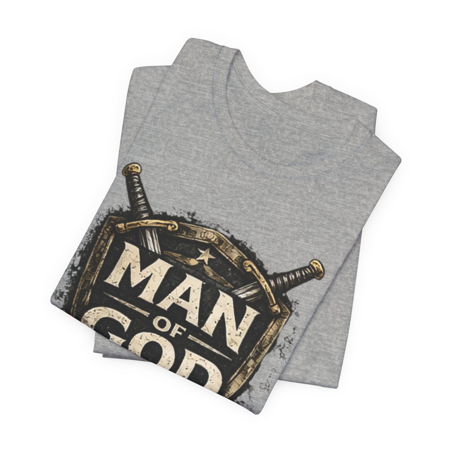 Man of God Tee — 1 Timothy 6:11 Christian Faith T-Shirt