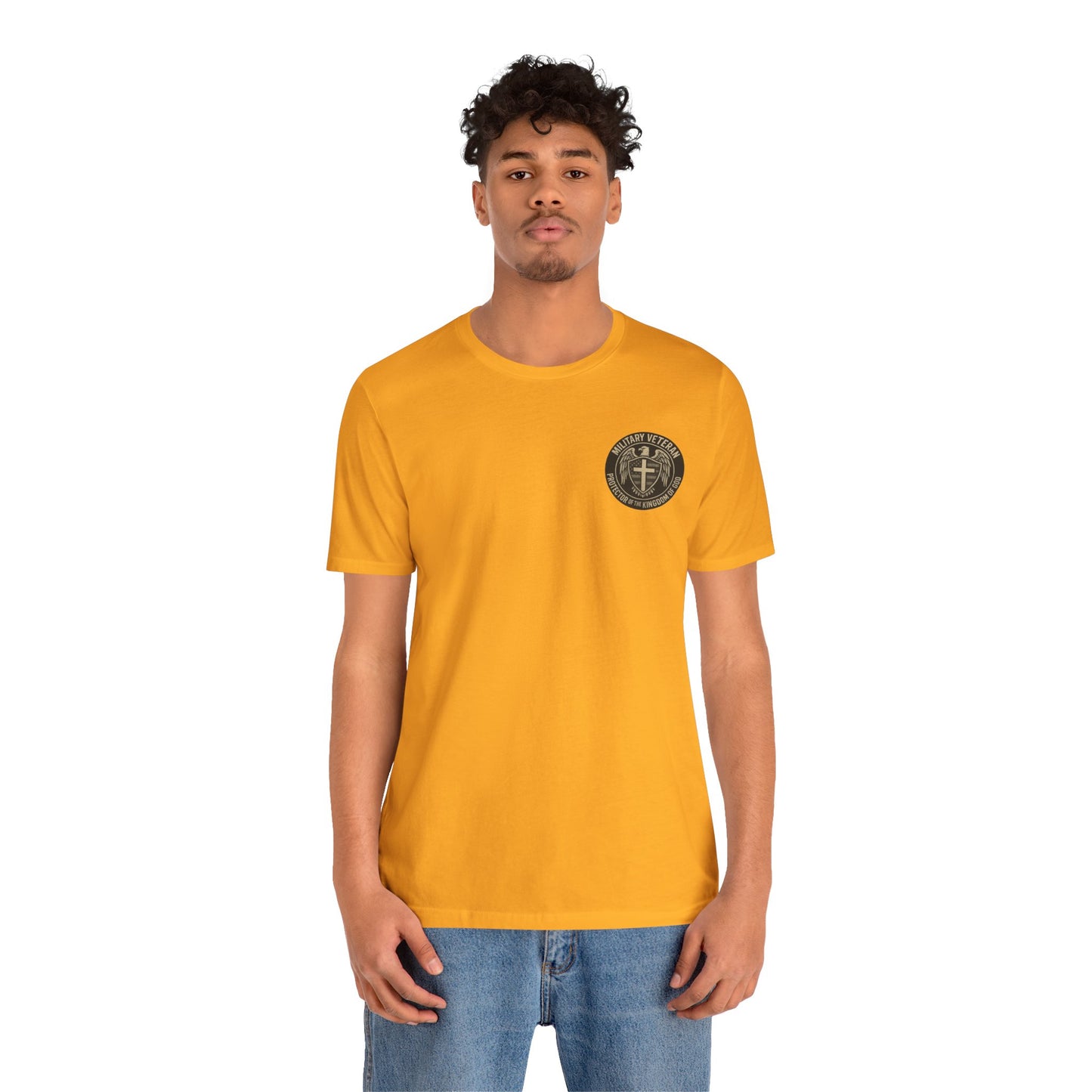 Veteran Protector Tee — "Military Veteran Protector of the Kingdom of God"