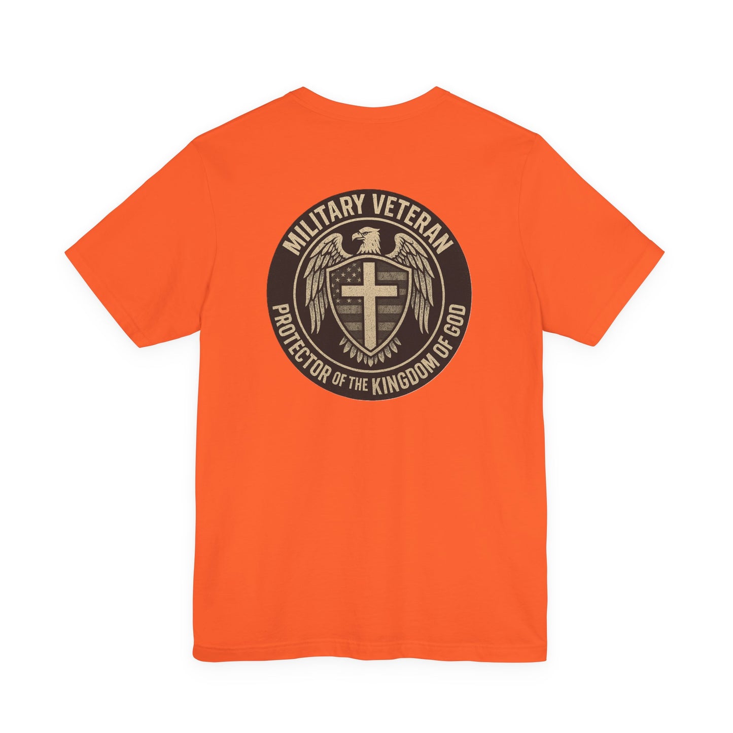 Veteran Protector Tee — "Military Veteran Protector of the Kingdom of God"