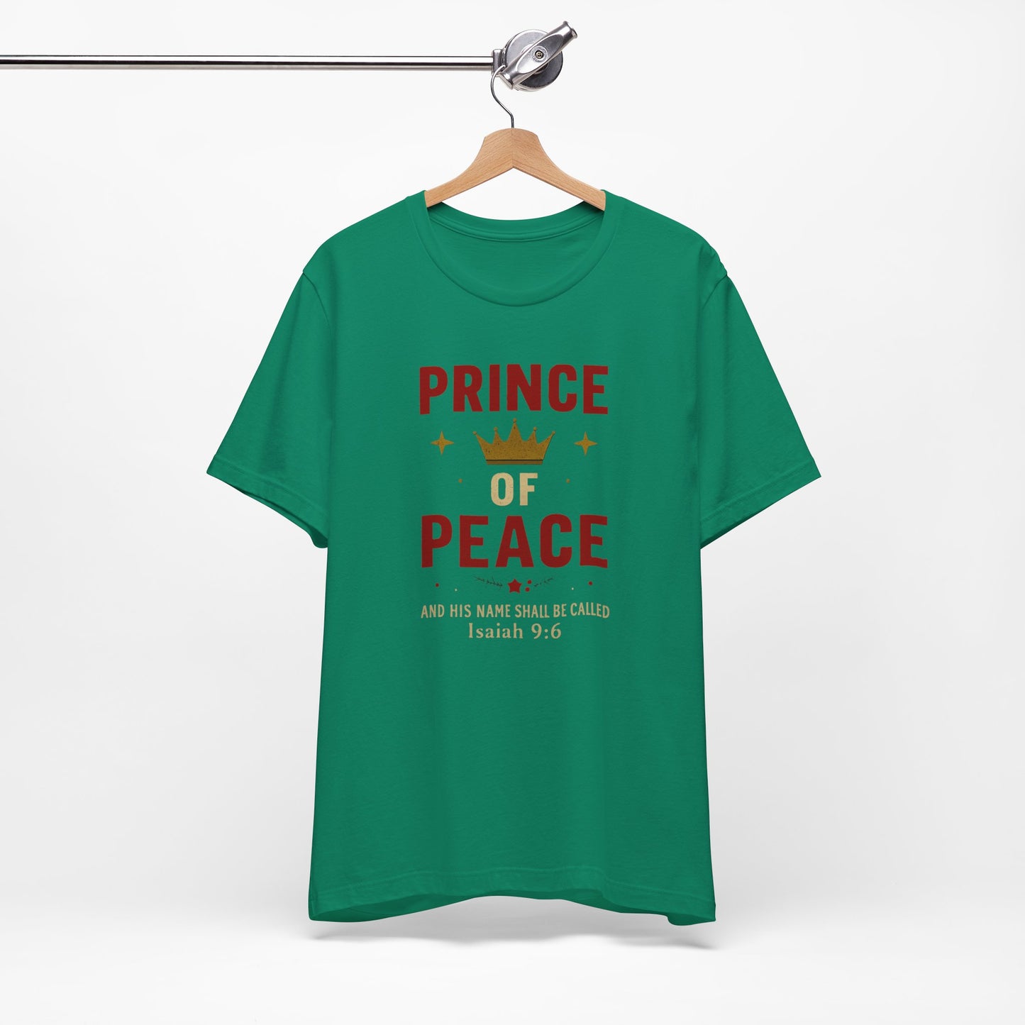 Prince of Peace Isaiah 9:6 T-Shirt — Bible Verse Christian Tee
