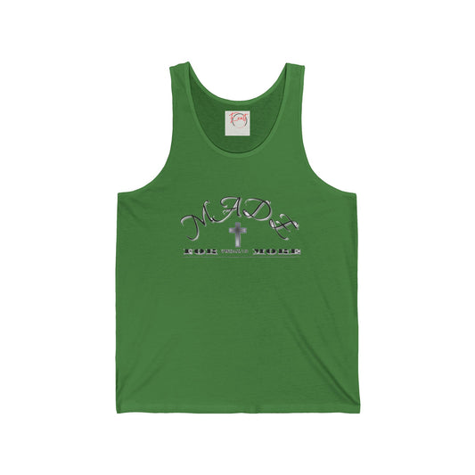 Unisex "Made for More" Jersey Tank