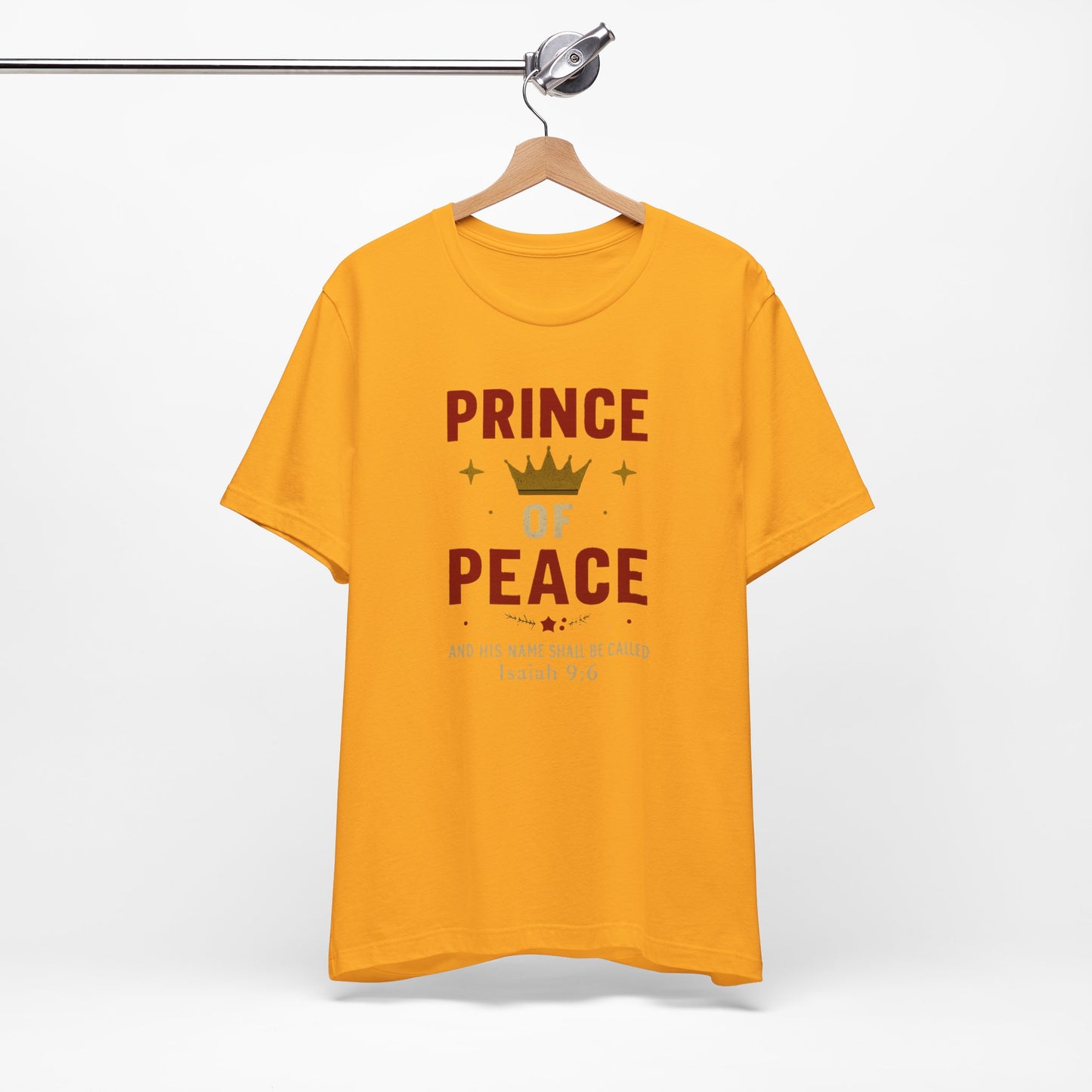 Prince of Peace Isaiah 9:6 T-Shirt — Bible Verse Christian Tee