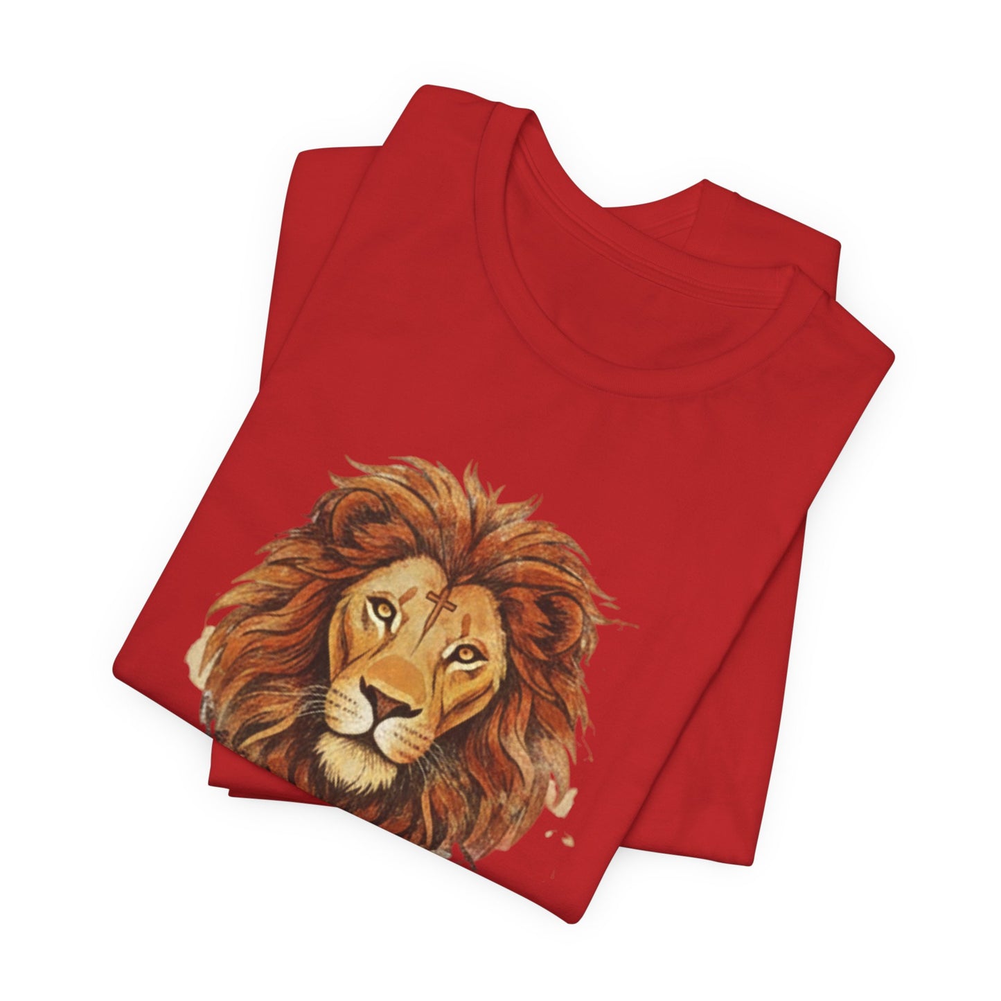 Lion of Judah T-Shirt — Faith & Strength Christian Tee