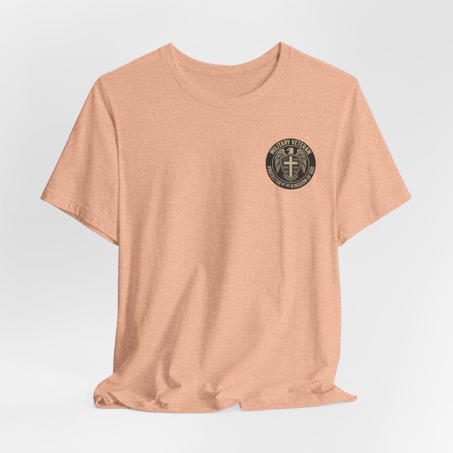 Veteran Protector Tee — "Military Veteran Protector of the Kingdom of God"