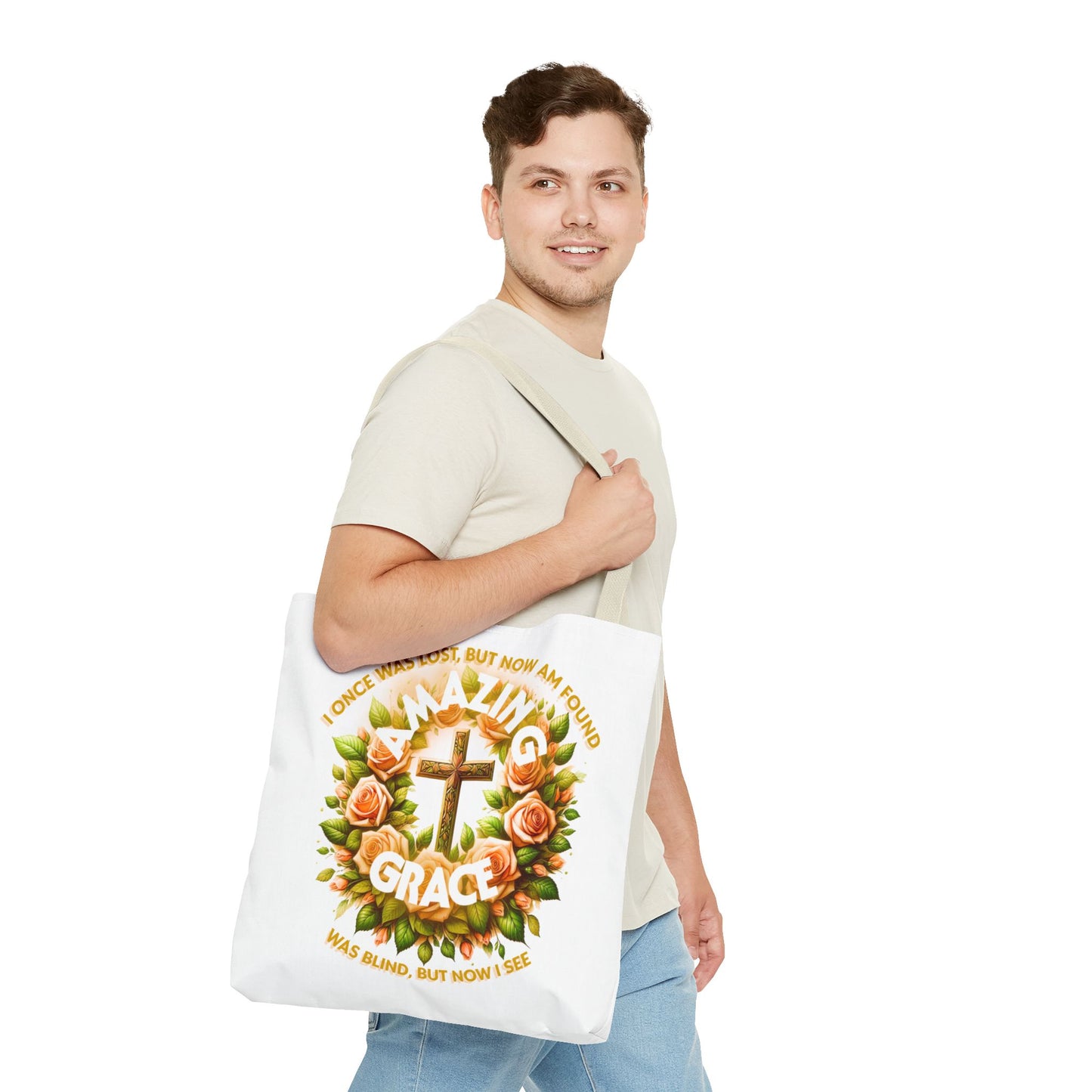 Tote Bag (AOP) "Amazing Grace"