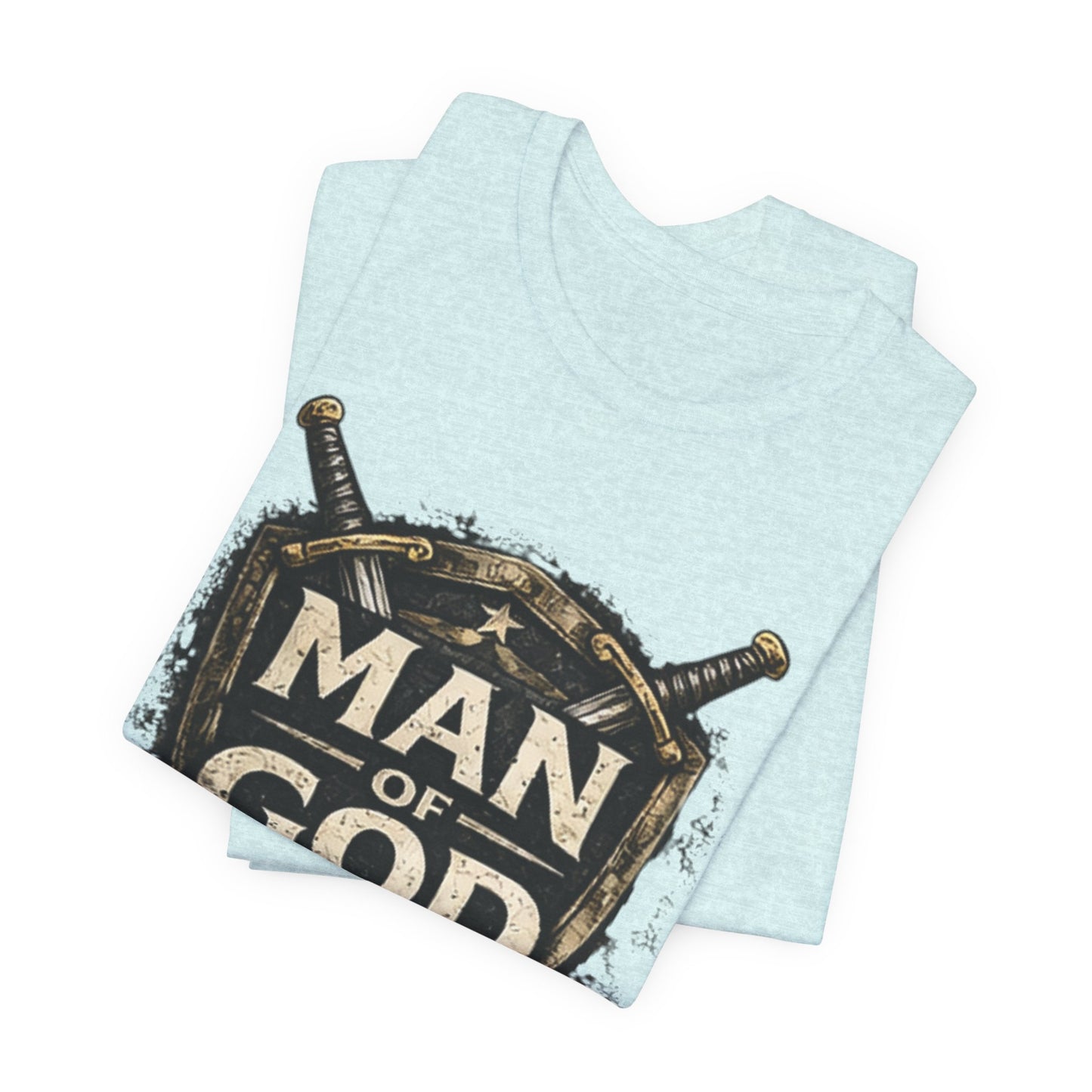 Man of God Tee — 1 Timothy 6:11 Christian Faith T-Shirt